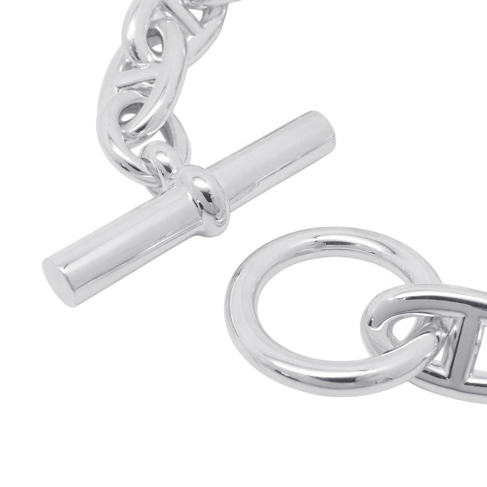 HERMES Chaine d'Ancre Bracelet 11 frames Size GM SV925