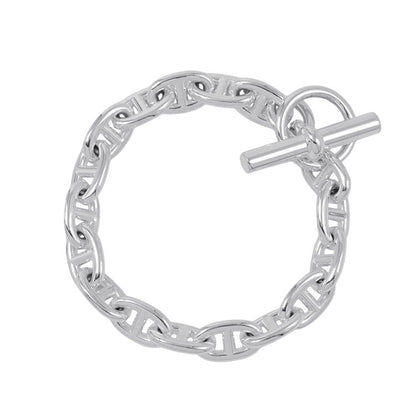 HERMES Chaine d'Ancre Bracelet 17 frames Size MM SV925
