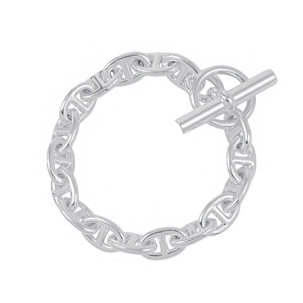 HERMES Chaine d'Ancre Bracelet 17 frames Size PM SV925