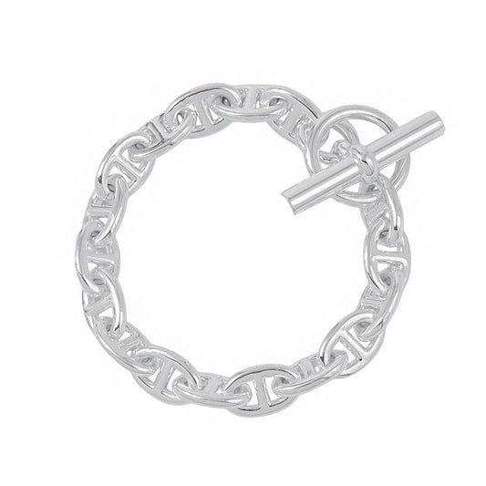 HERMES Chaine d'Ancre Bracelet 17 frames Size PM SV925