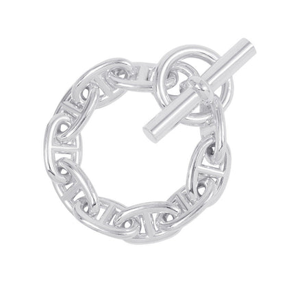 HERMES Chaine d'Ancre Bracelet 10 frames Size TGM SV925