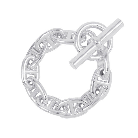 HERMES Chaine d'Ancre Bracelet 10 frames Size TGM SV925