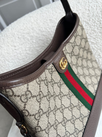 Gucci GG Supreme Ophidia Small Shoulder Bag (RRP £1280)