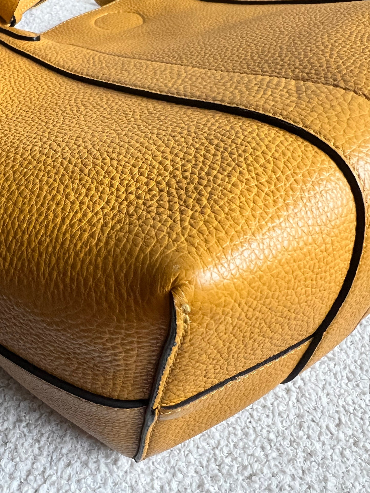 Mulberry Small Deep Amber Bayswater Tote (RRP £795)