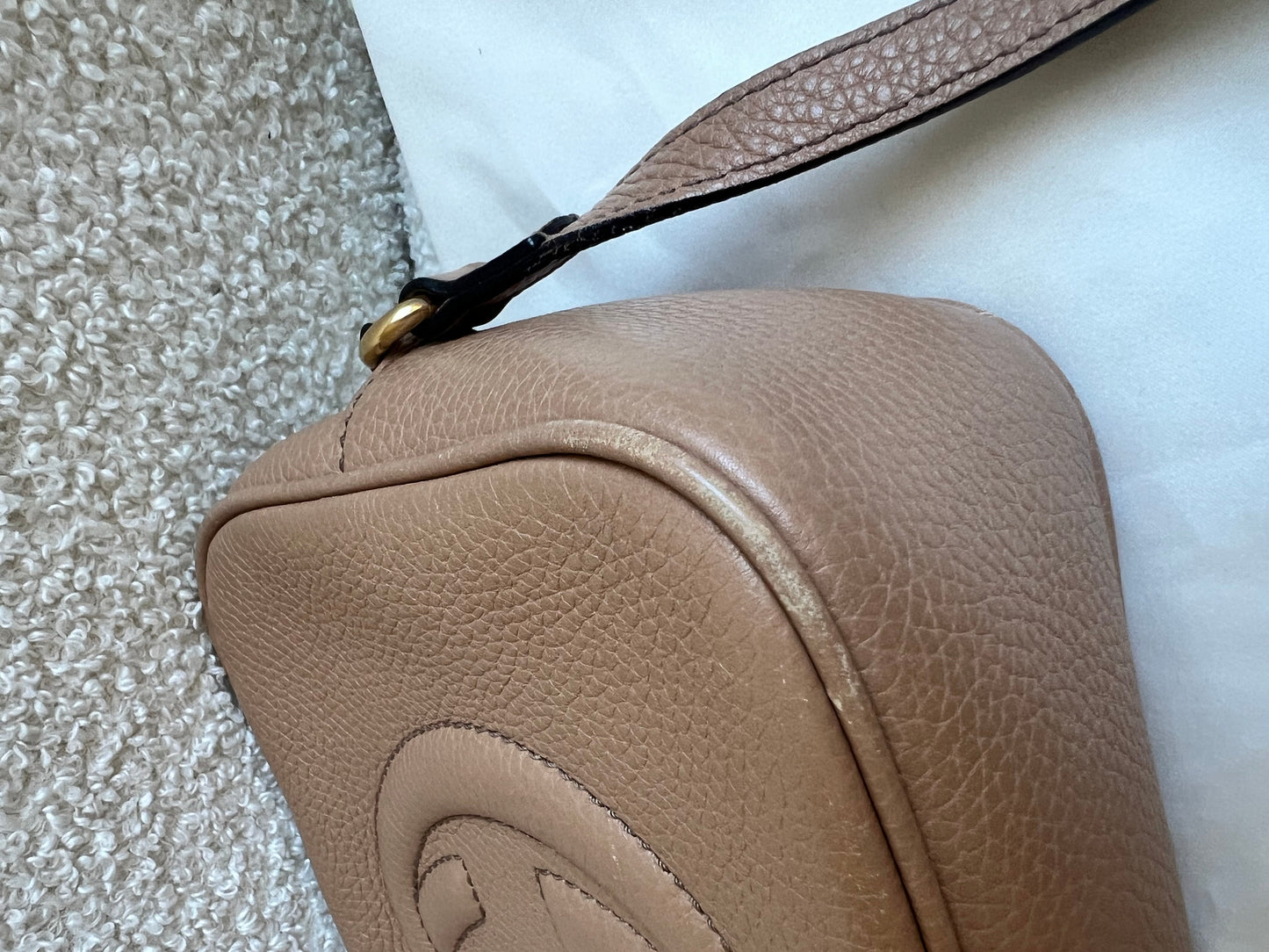 Gucci Rose Beige Soho Disco (RRP £1050)