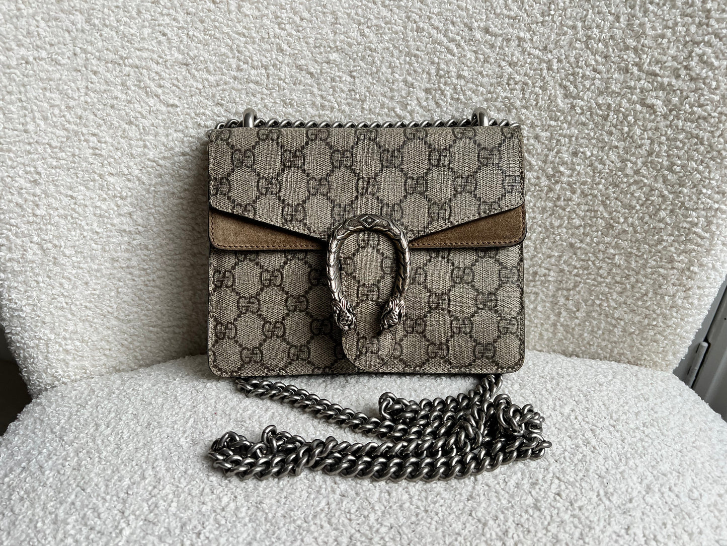 Gucci Dionysus GG Supreme Mini Shoulder Bag (RRP £1,890)