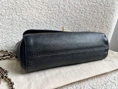 Mulberry Black Regular Lily with Gold Hardware (RRP £995)
