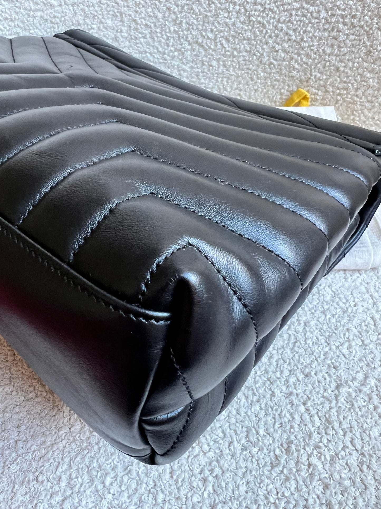 Yves Saint Laurent (YSL) Medium Black Lou Lou (RRP £2,100)