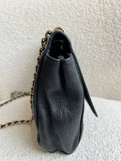 Mulberry Black Medium Lily with Silver Hardware (RRP £1095)