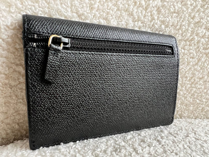 Chanel Black Coco Button Keyring Pouch
