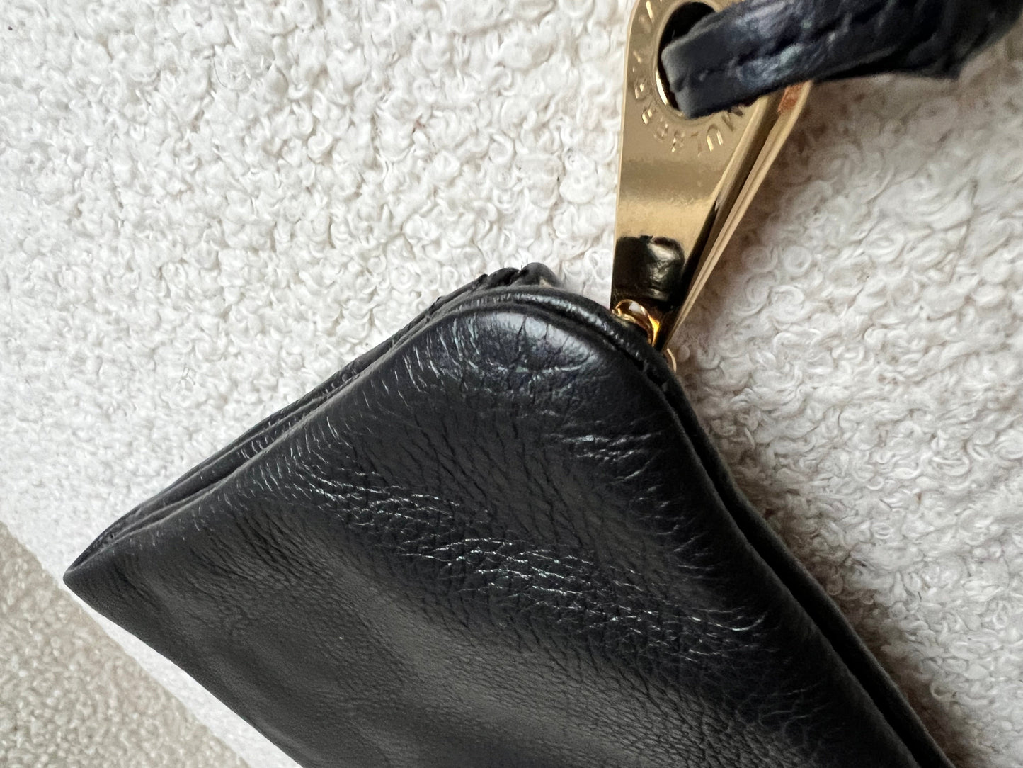 Mulberry Black Daria Clutch (RRP £550)