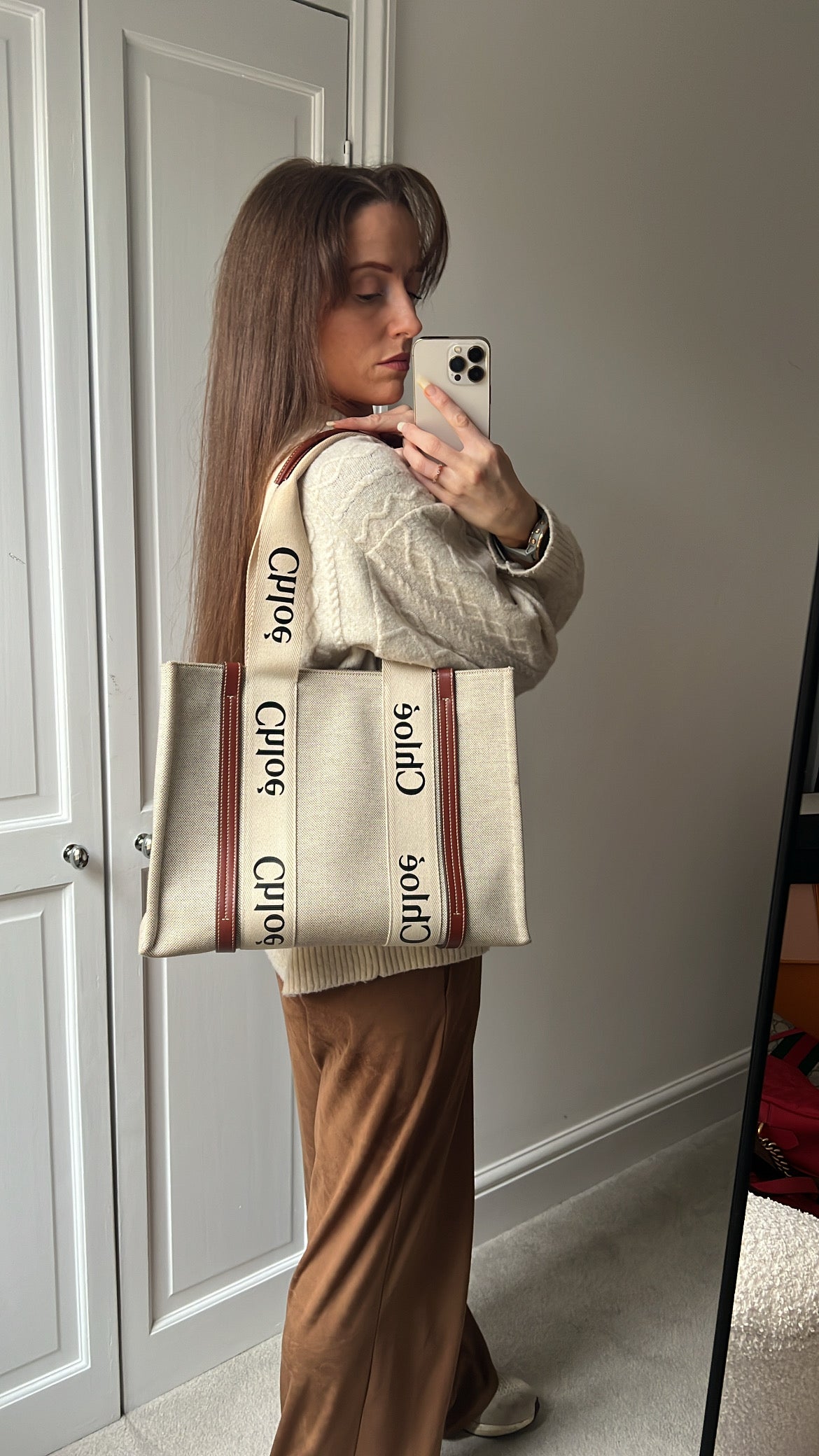 Chloe Medium Woody Tote Bag (RRP £950)