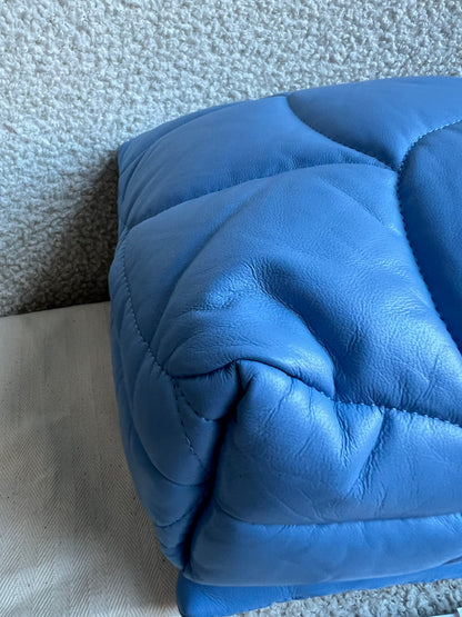 Mulberry Cornflower Blue Softie in Pillow Effect Nappa Leather (RRP £1650)