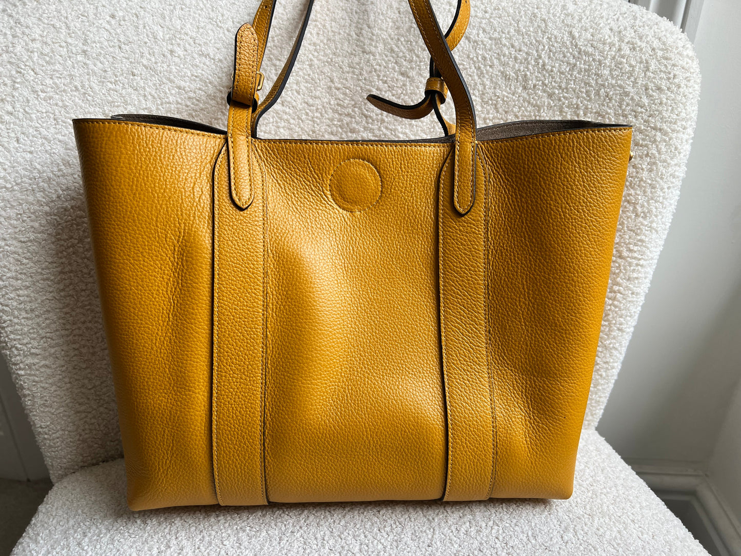 Mulberry Small Deep Amber Bayswater Tote (RRP £795)