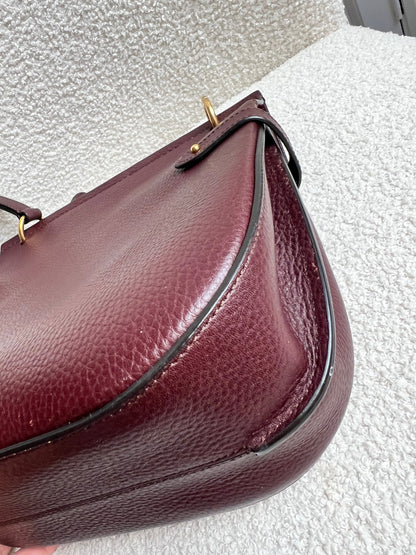 Mulberry Oxblood Amberley Satchel (RRP £1,195)