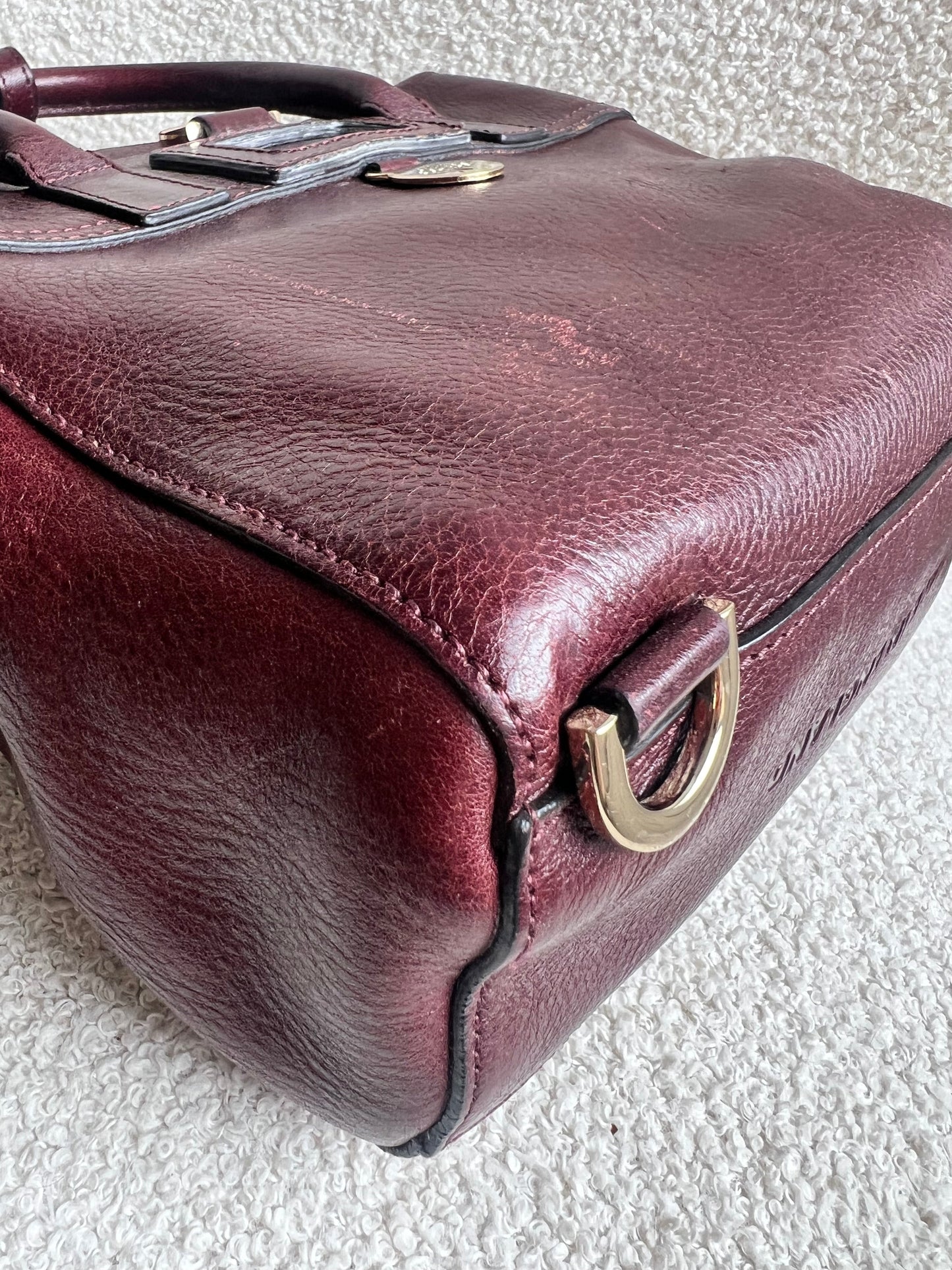 Mulberry Oxblood Mini Cara Backpack (RRP £850)