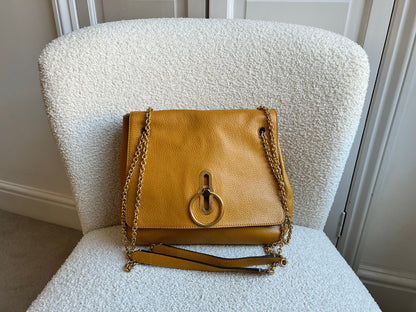 Mulberry Deep Amber Marloes Satchel (RRP £1095)