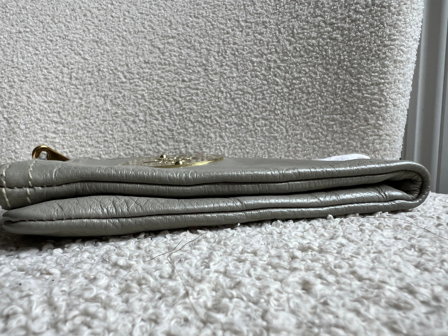 Mulberry Drizzle Grey Daria Clutch (RRP £550)
