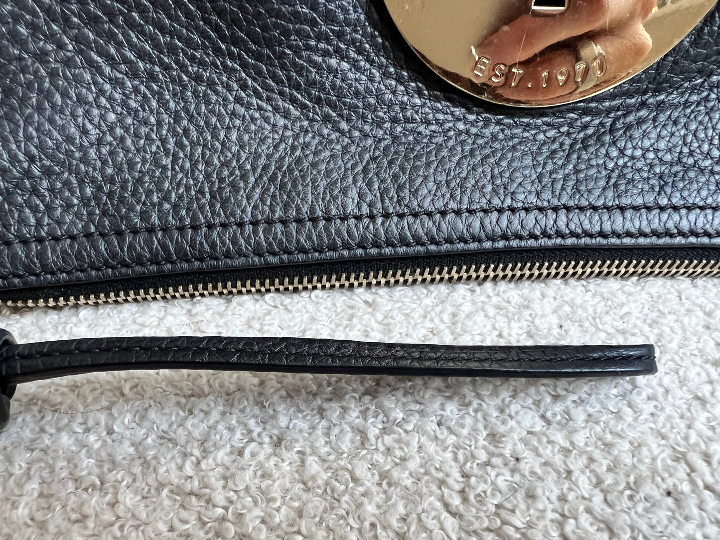 Mulberry Black Daria Clutch (RRP £550)