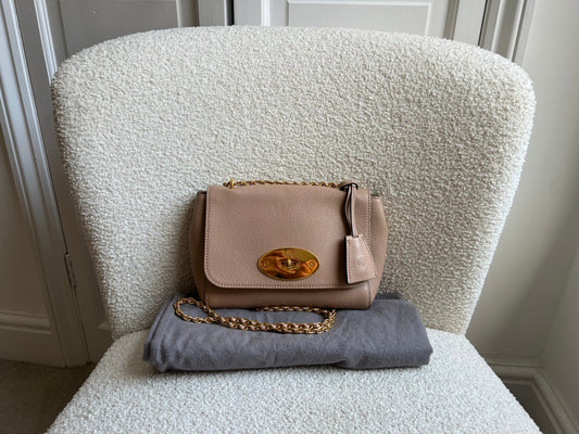 Mulberry Rosewater Regular Lily with Gold Hardware (RRP £995)