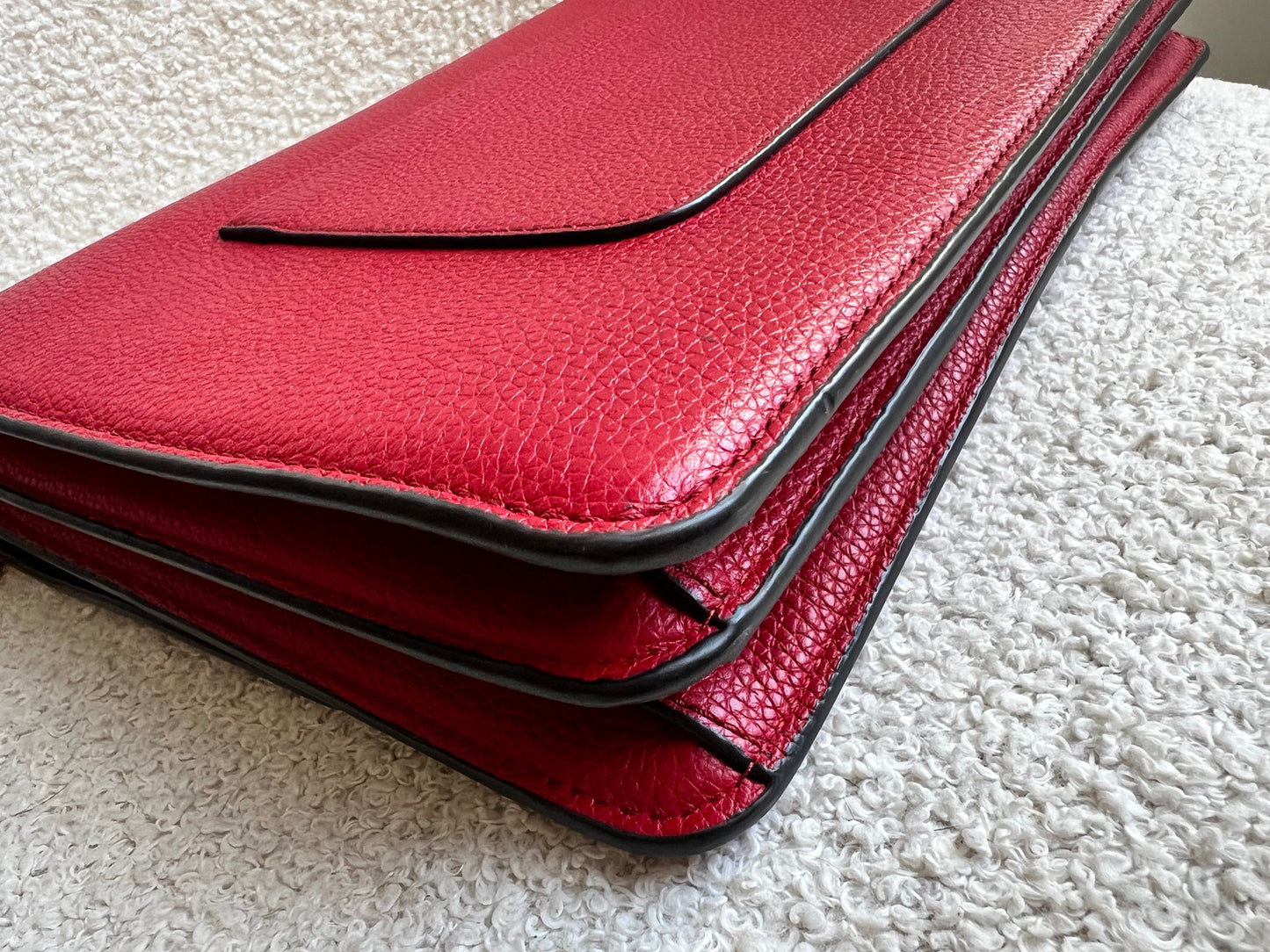 Mulberry Scarlet Red Large Darley Shoulder Bag (RRP £895)