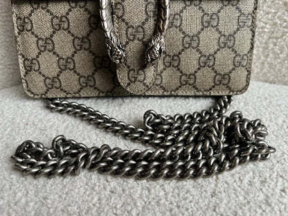 Gucci Dionysus GG Supreme Mini Shoulder Bag (RRP £1,890)
