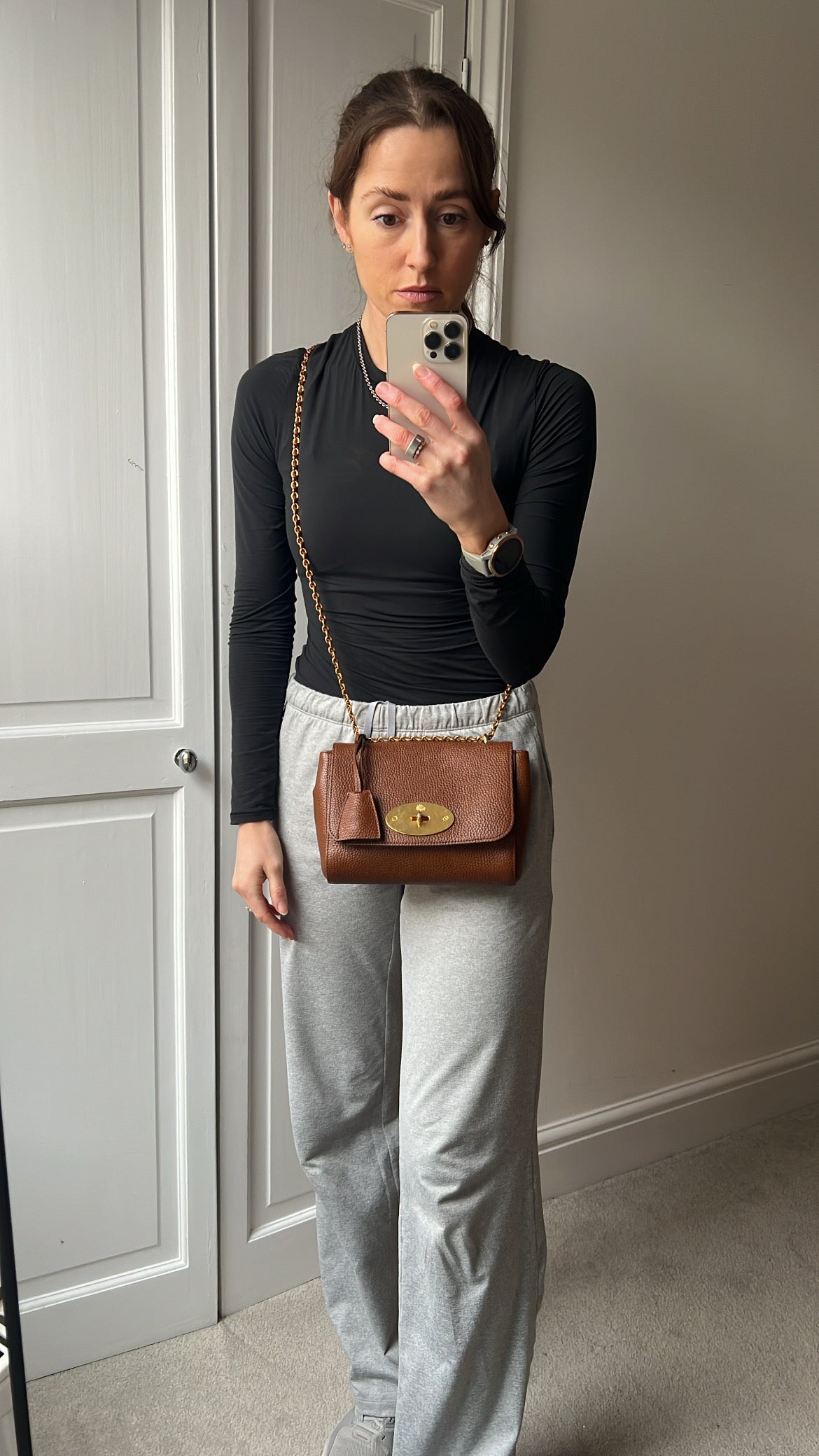 Mulberry Oak Regular Lily with Gold Hardware (RRP £995)