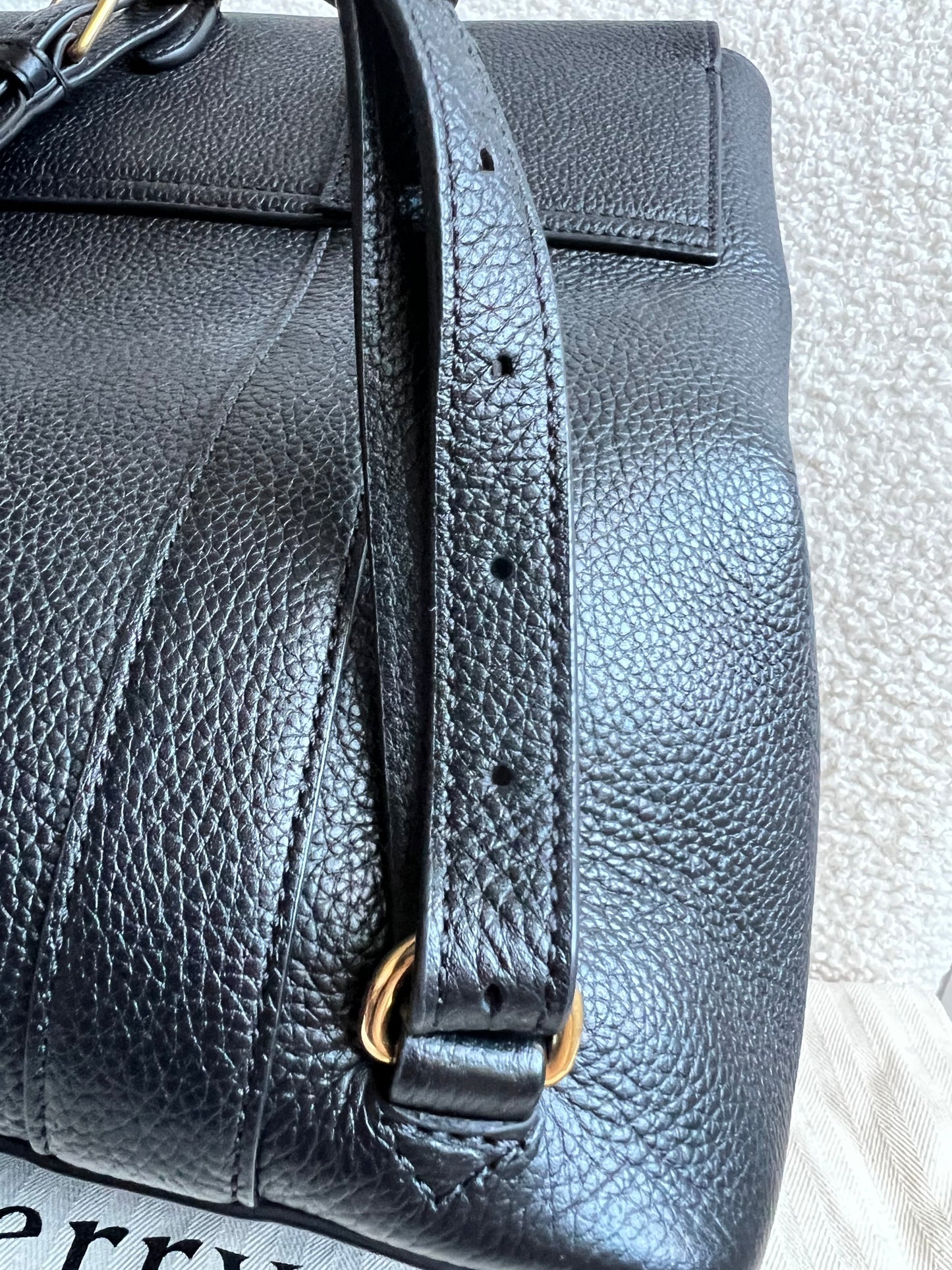 Mulberry Black Bayswater Backpack (RRP £995)