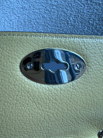 Mulberry Camomile Yellow Bayswater Clutch (RRP £495)