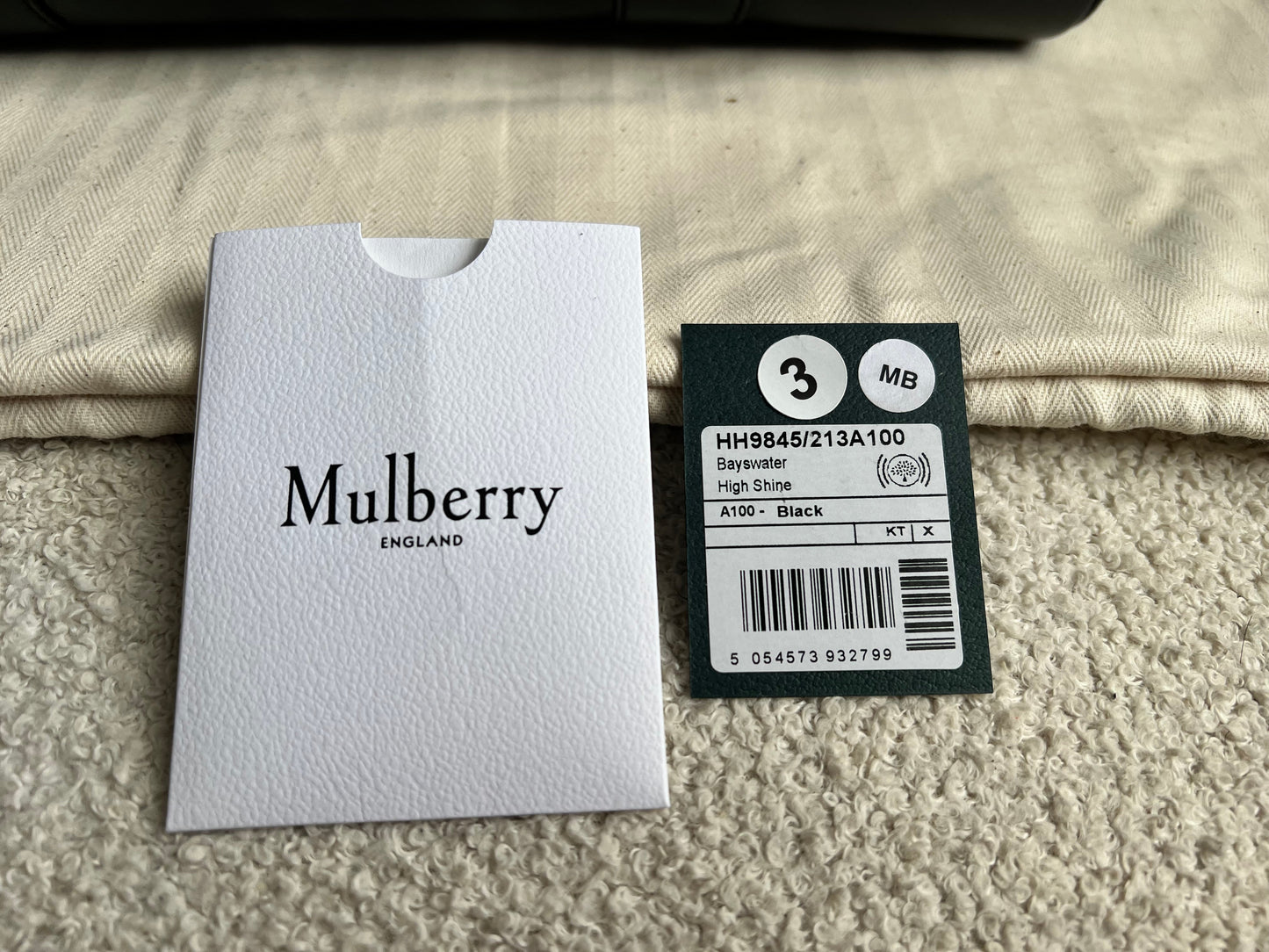 Mulberry Black Bayswater (RRP £1095)