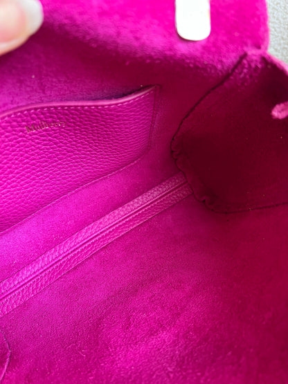 Mulberry Regular Lily in Mulberry Pink Heavy Grain (RRP £995)