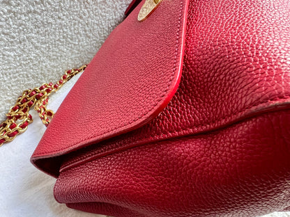 Mulberry Scarlet Medium Lily with Gold Hardware (RRP £1095)
