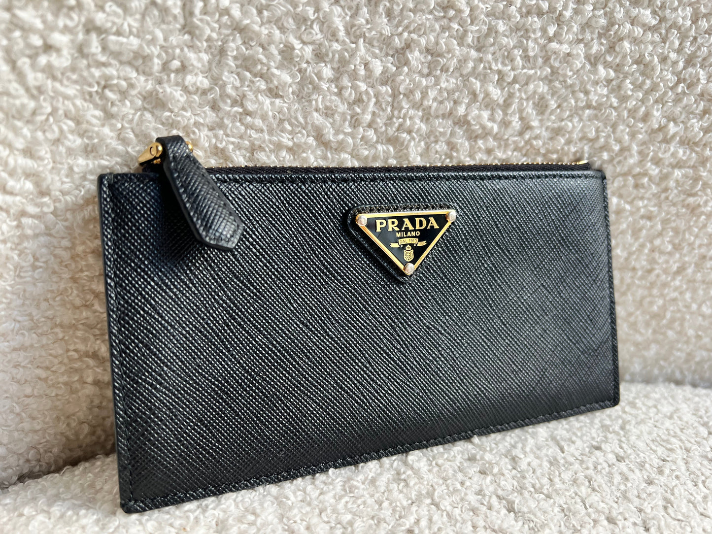 Prada Black Card Holder