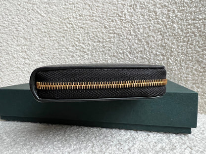 Mulberry Black Plaque Continental Wallet (RRP £375)