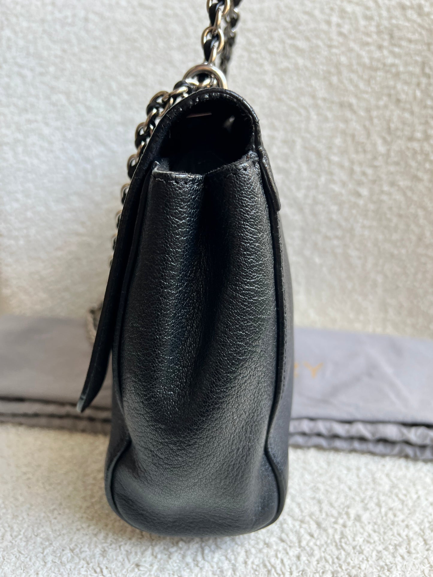Mulberry Black Medium Lily with Silver Hardware (RRP £1095)
