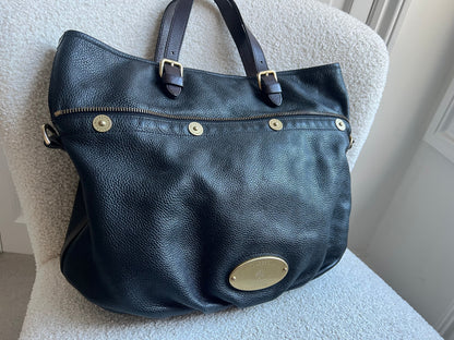 Mulberry Black Mitzy Tote