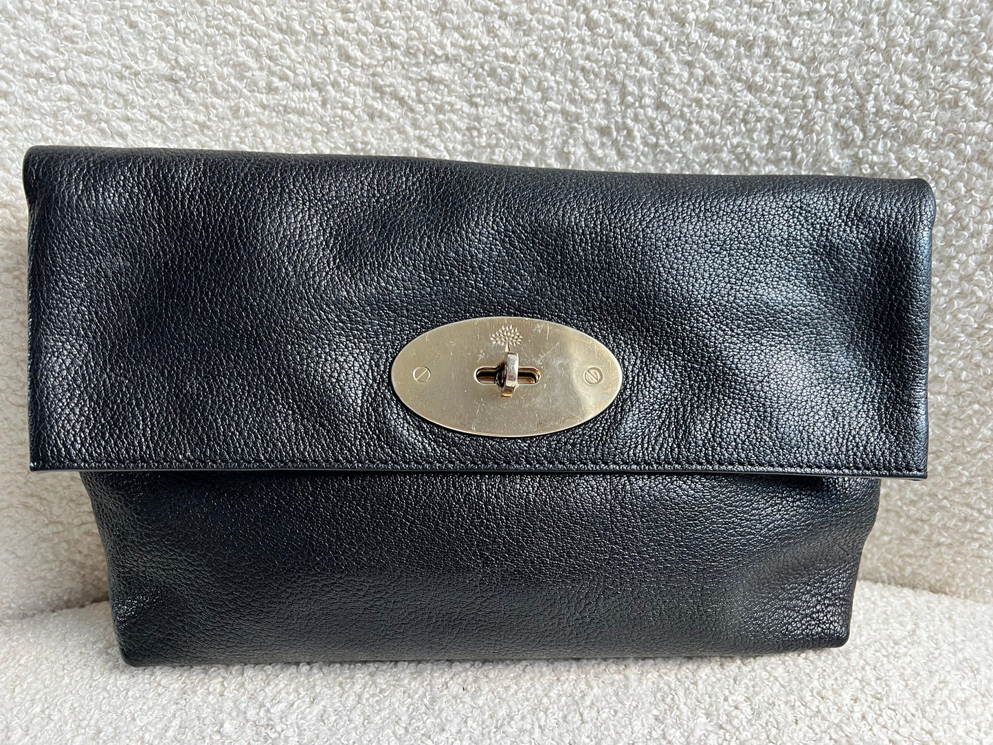 Mulberry Black Clemmie Clutch (RRP £695)