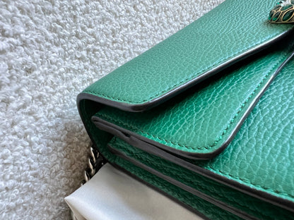 Gucci Dionysus GG Green Small Shoulder Bag (RRP £2,670)