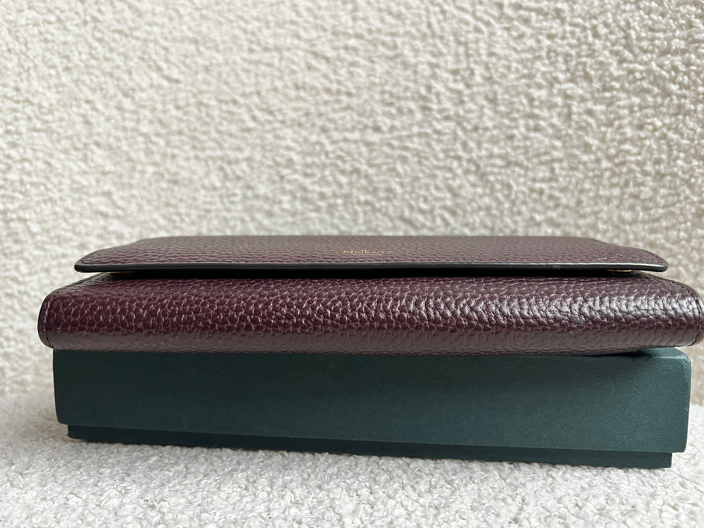 Mulberry Oxblood Continental Wallet (RRP £375)