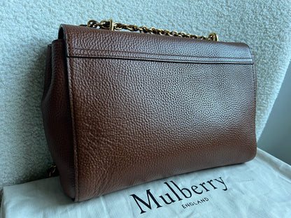 Mulberry Oak Medium Lily with Gold Hardware (RRP £1095)