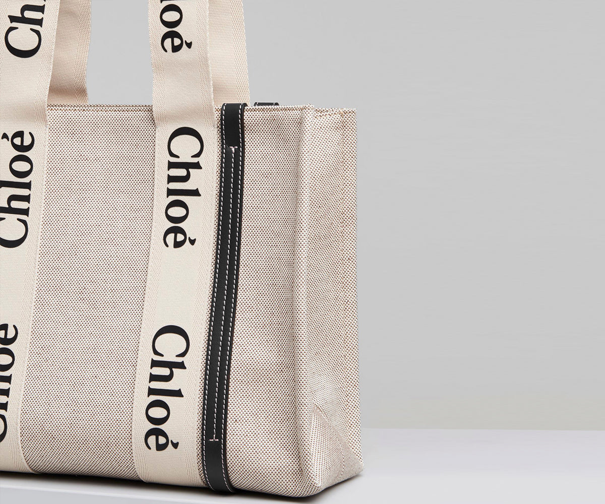 Woody Linen Tote Bag