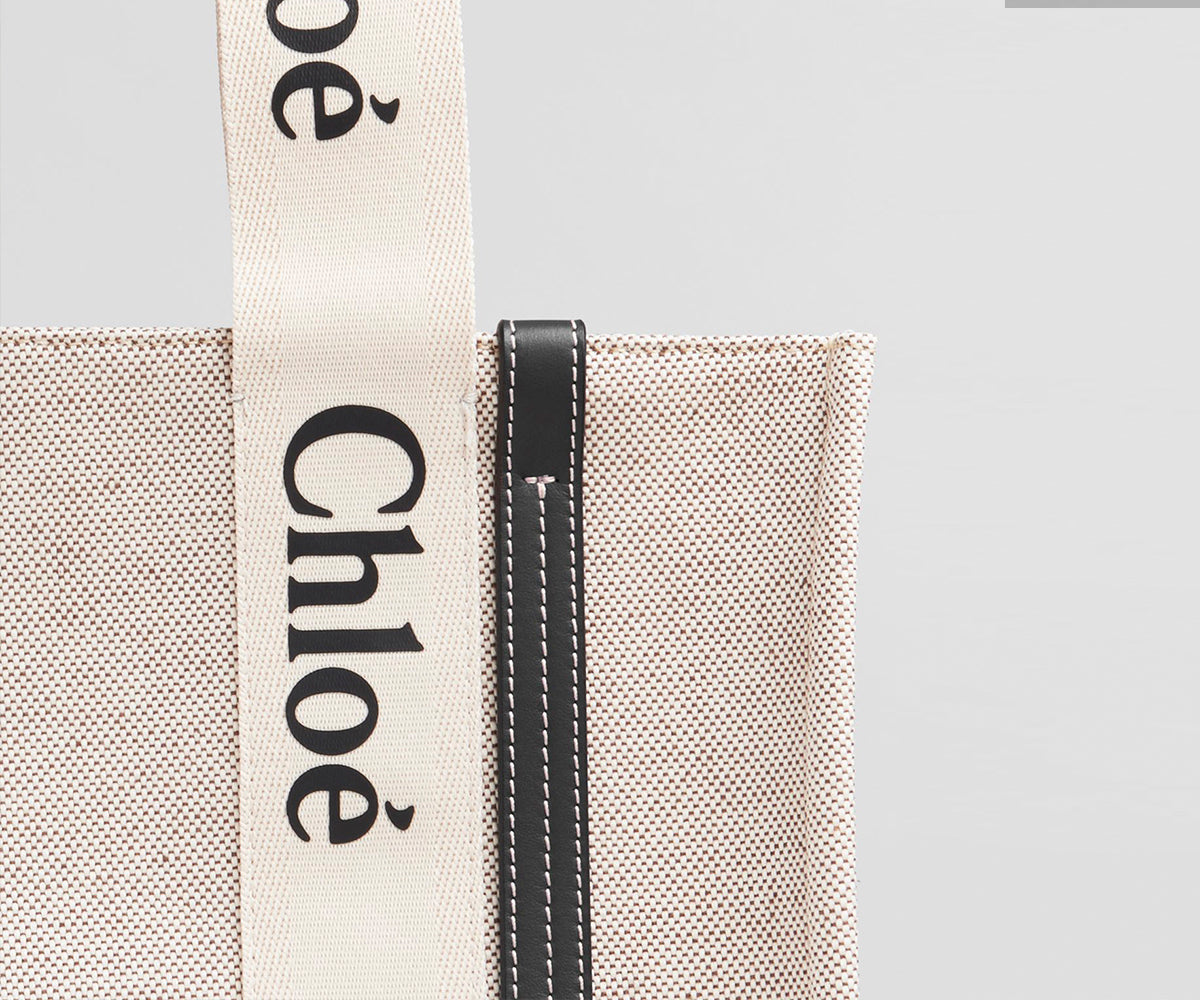 Woody Linen Tote Bag