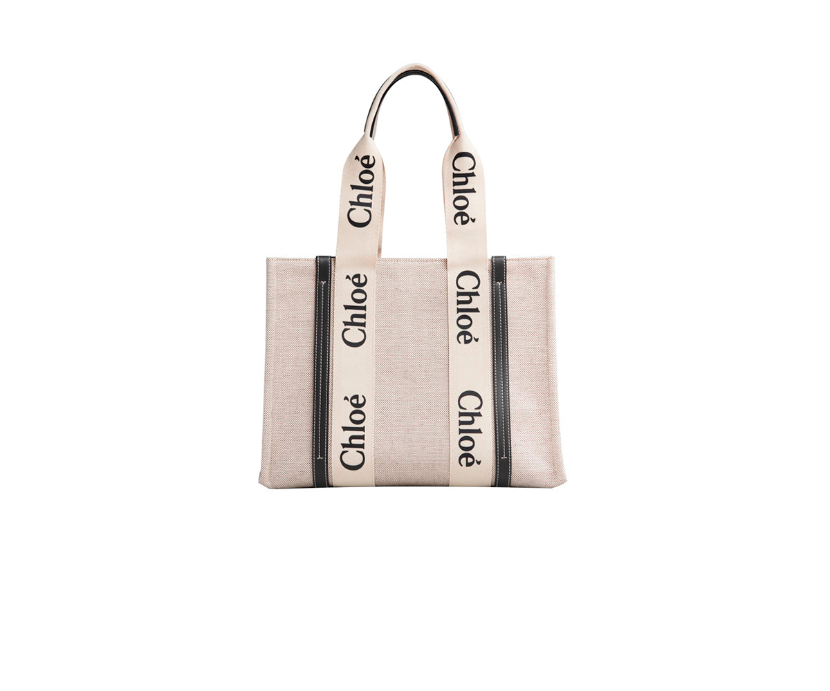 Woody Linen Tote Bag