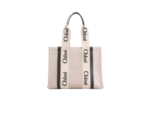 Woody Linen Tote Bag