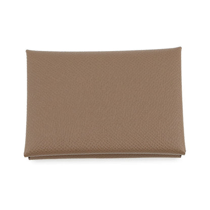 HERMES Calvi Duo Etoupe Epsom
