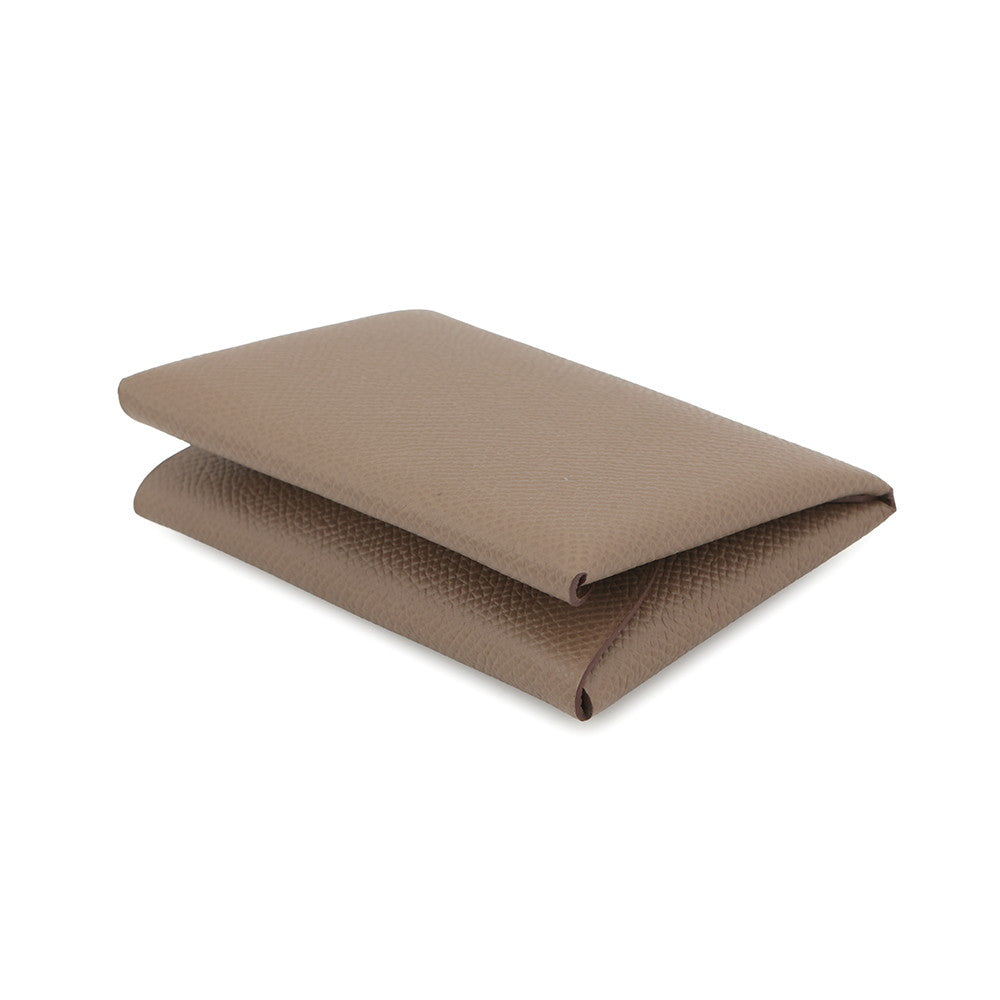 HERMES Calvi Duo Etoupe Epsom