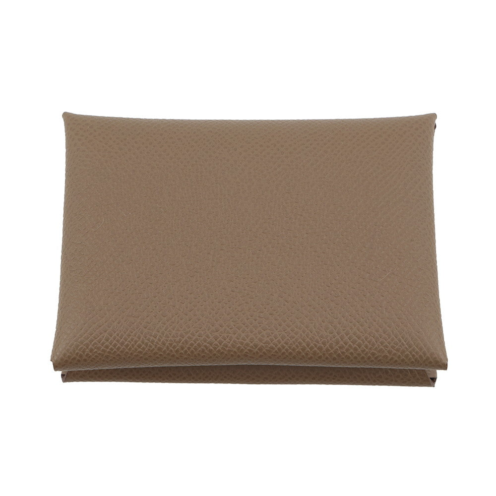 HERMES Calvi Duo Etoupe Epsom