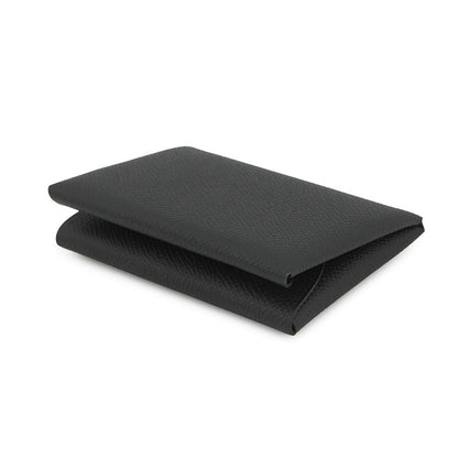HERMES Calvi Duo Black Epsom