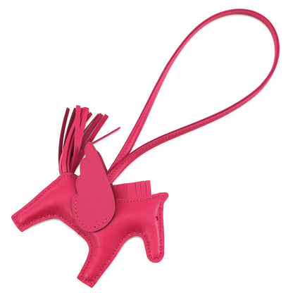 HERMES Rodeo Pegasus Rose mexico Lambskin Size PM
