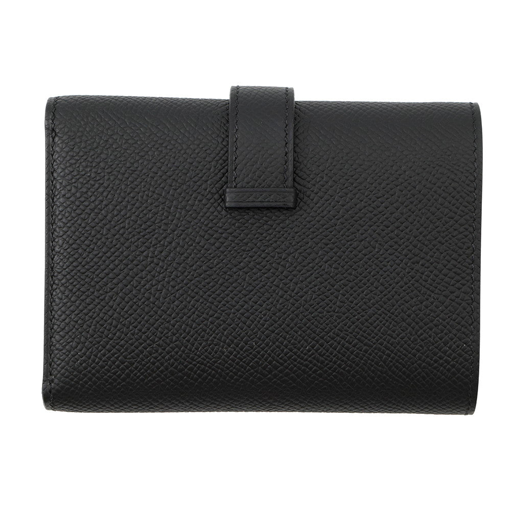 HERMES Bearn combine Black Epsom